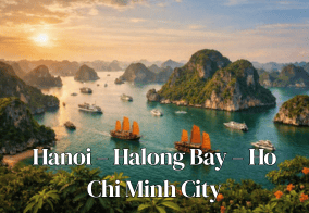 Hanoi – Halong Bay – Ho Chi Minh City