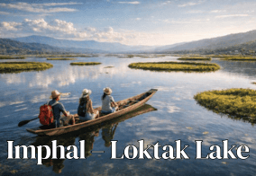 Imphal – Loktak Lake