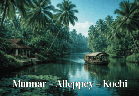 Munnar – Alleppey – Kochi